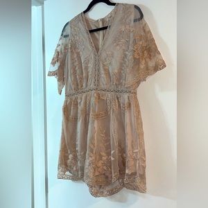 Sparky Light Pink Romper Size Large